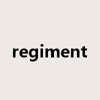 regiment是什么意思