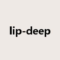 lip-deep是什么意思