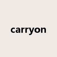 carryon是什么意思