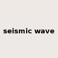 seismic wave是什么意思