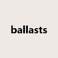 ballasts是什么意思