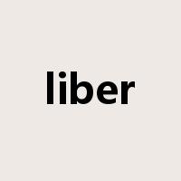liber是什么意思