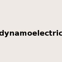 dynamoelectric是什么意思