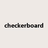 checkerboard是什么意思