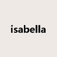 isabella是什么意思