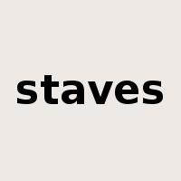 staves是什么意思