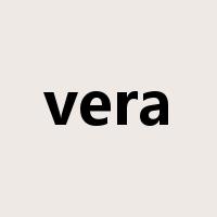 vera是什么意思