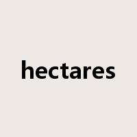 hectares是什么意思