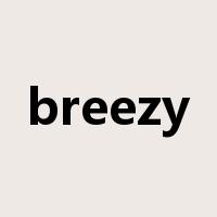 breezy是什么意思