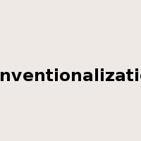 conventionalization是什么意思