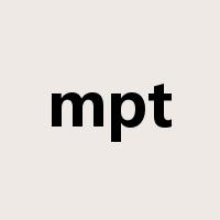 mpt是什么意思