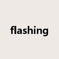 flashing是什么意思
