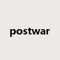 postwar是什么意思