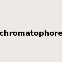chromatophore是什么意思