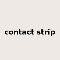 contact strip是什么意思
