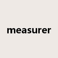 measurer是什么意思