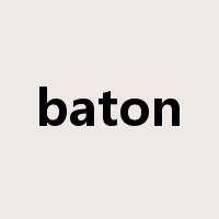 baton是什么意思