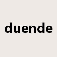 duende是什么意思