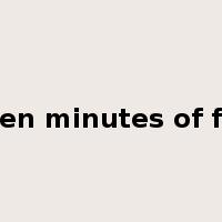 fifteen minutes of fame是什么意思