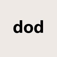 dod是什么意思