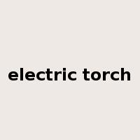 electric torch是什么意思