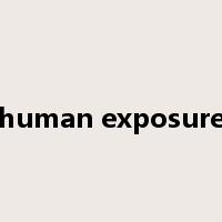 human exposure是什么意思