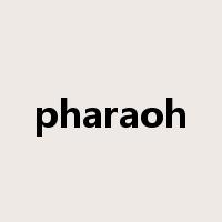 pharaoh是什么意思