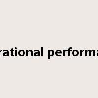 operational performance是什么意思