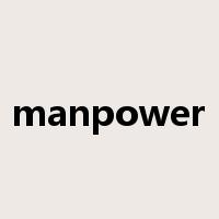 manpower是什么意思