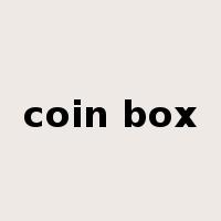 coin box是什么意思