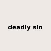 deadly sin是什么意思