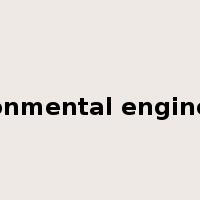 environmental engineering是什么意思