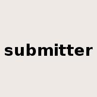 submitter是什么意思