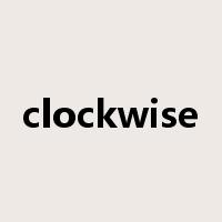 clockwise是什么意思