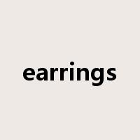 earrings是什么意思