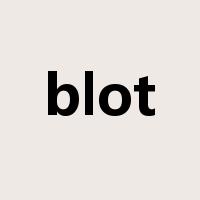 blot是什么意思