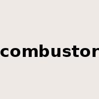 combustor是什么意思