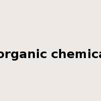 inorganic chemicals是什么意思