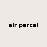 air parcel是什么意思