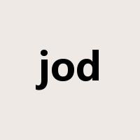 jod是什么意思