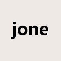 jone是什么意思