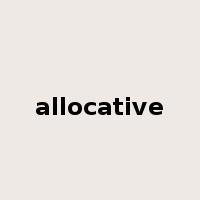 allocative是什么意思