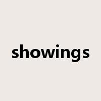 showings是什么意思