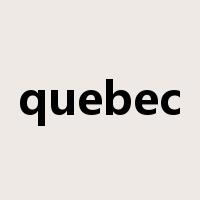 quebec是什么意思