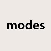 modes是什么意思