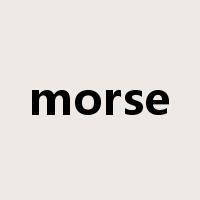 morse是什么意思