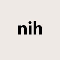 nih是什么意思