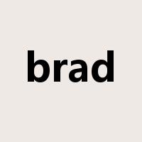 brad是什么意思