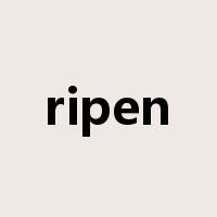 ripen是什么意思