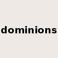 dominions是什么意思